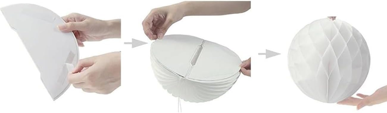 12pcs Sage Green and Gold Paper Honeycomb Balls,6" & 10" Hanging Tissue Pom poms for Birthday Party Decoration