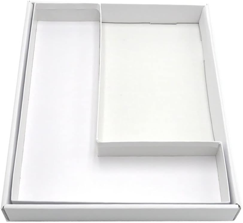 12" Fillable Cardboard Letter Charcuterie Gift Cupcake Box With Cover Sweets Packaging (L)