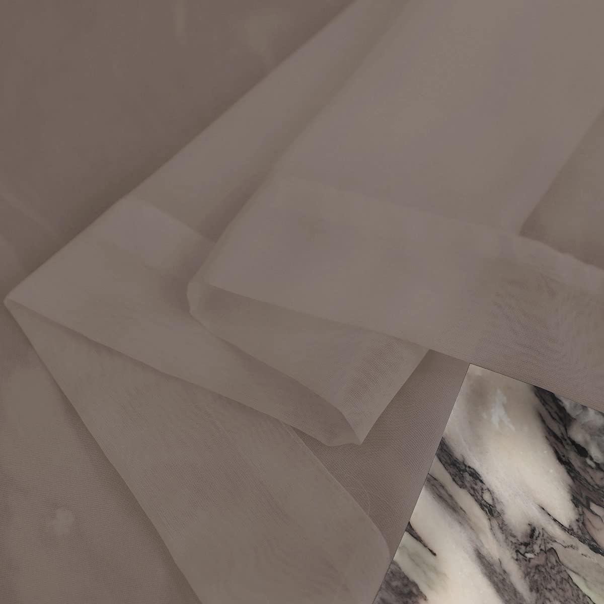 Window Light Grey Sheer Curtains 48 Inches Width 84 Inches Long 2 Panels Sheer Curtain Clear Curtains Basic Rod Pocket Panel for Home Living Room Bedroom Kids Room Yard Patio Parlor Sliding