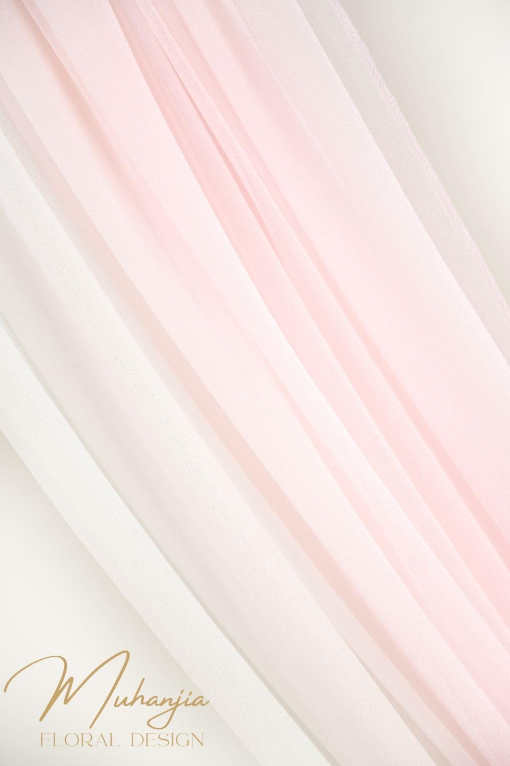 Artificial Arch Flowers Kit(Pack of 4),2Pcs Artificial Flower Arch Decor, 2Pcs Drapes, Ceremony and Reception Background Rose Decoration, Flamingo Pink Rose Floral Outdoor Party Decor