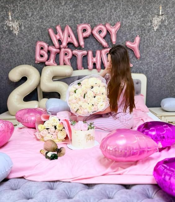 40 Inch Big Cream White 9 Balloon Number, Jumbo Giant Happy 9th 19 29 39 49 99 Birthday Party Decorations, Large Nine Mylar Foil Anniversary Birthday Party Engagement Decorations