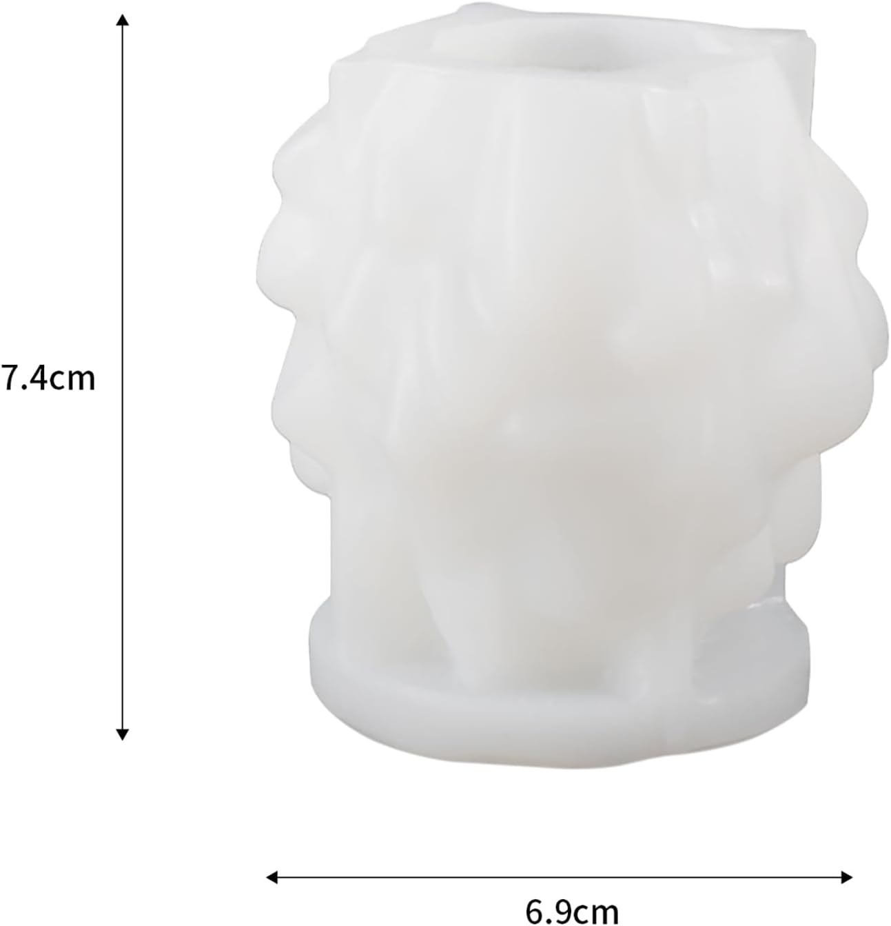 Dragon Egg & Scale Molds - Silicone Resin Casting Molds for 3D Animal & Wave Candle Decor