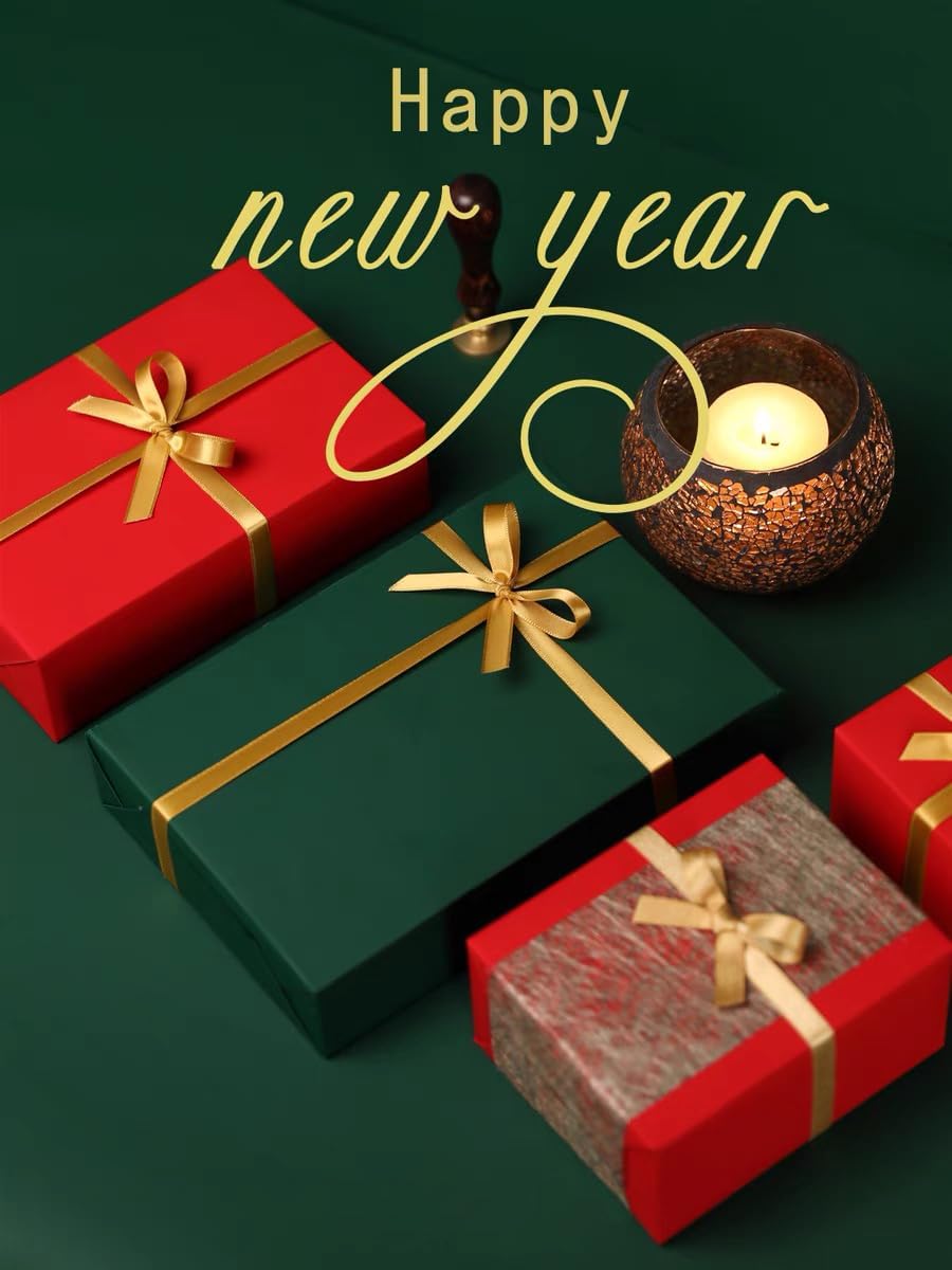 Vanhench 36" x 2400" (200') Green Wrapping Paper Roll, Kraft Paper Roll for Fathers Day/Birthday Gifts, Bouquet Flower Crafts Paper, Moving Supplies, Solid Color Bulletin Board Paper