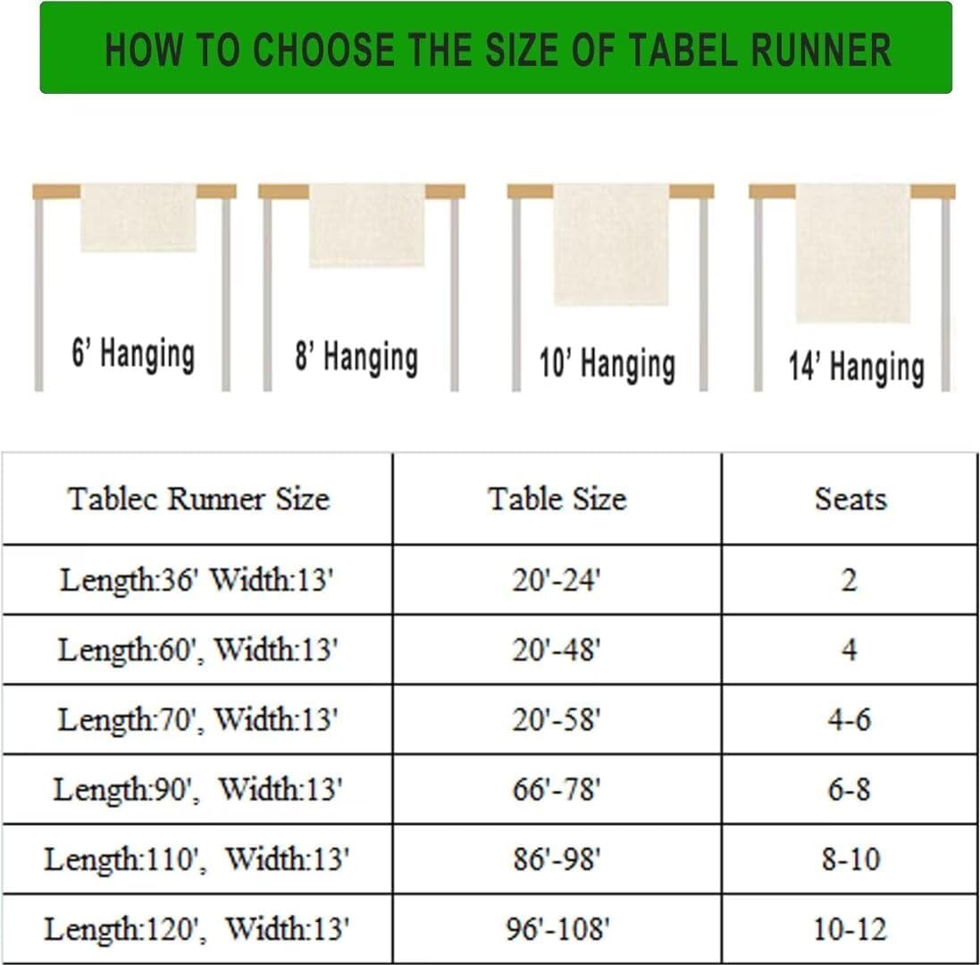 Summer Ice Cream Popsicles Table Runner, Watercolor Green Kiwi Seasonal Fruit Sweet Dessert Dinner Runner for Party Holiday Home Kitchen Dining Table Decor 13"x90"