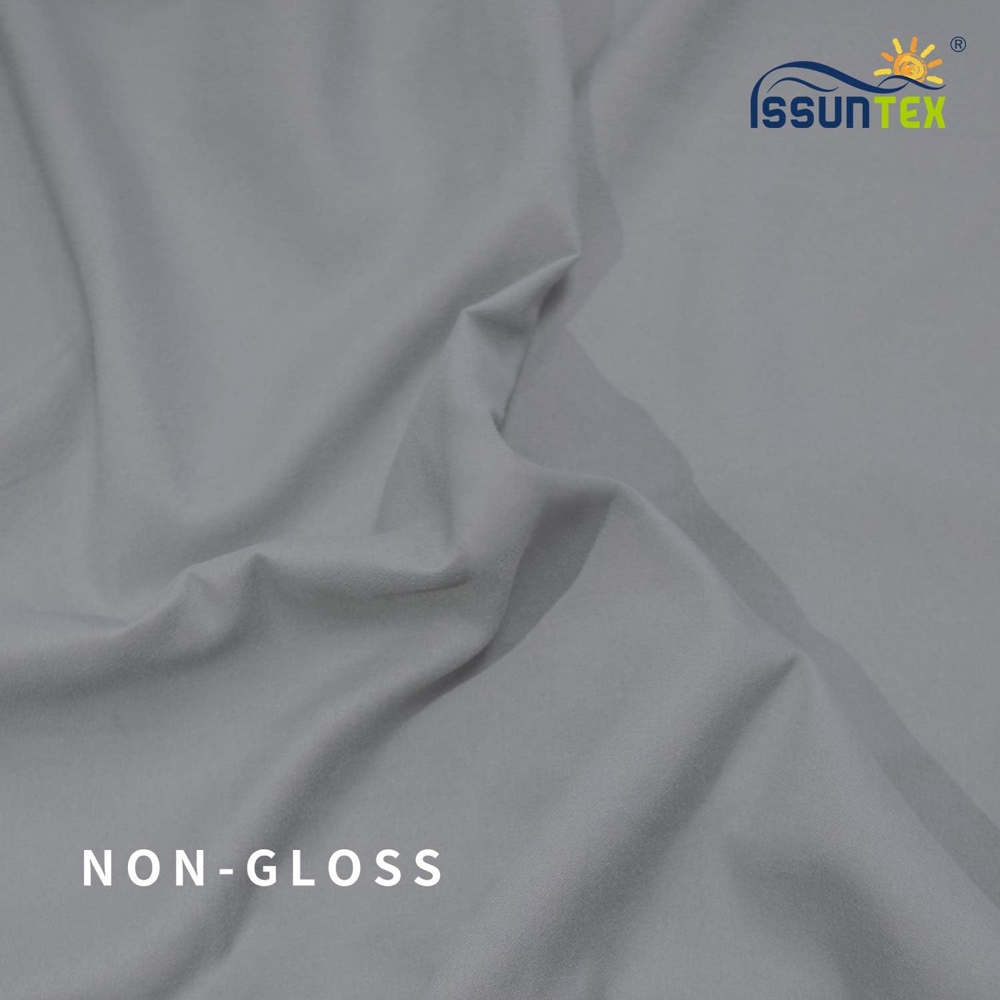 ISSUNTEX 10X10 ft/3X3 Meters Background Photo Backdrop, Photo Studio, Collapsible High Density Screen for Video Photography and Television-Gray