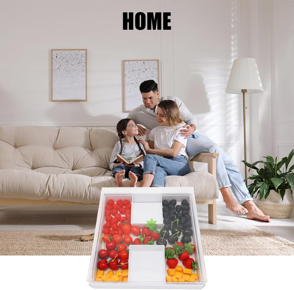 12" Fillable Cardboard Letter Charcuterie Gift Cupcake Box With Cover Sweets Packaging (H)