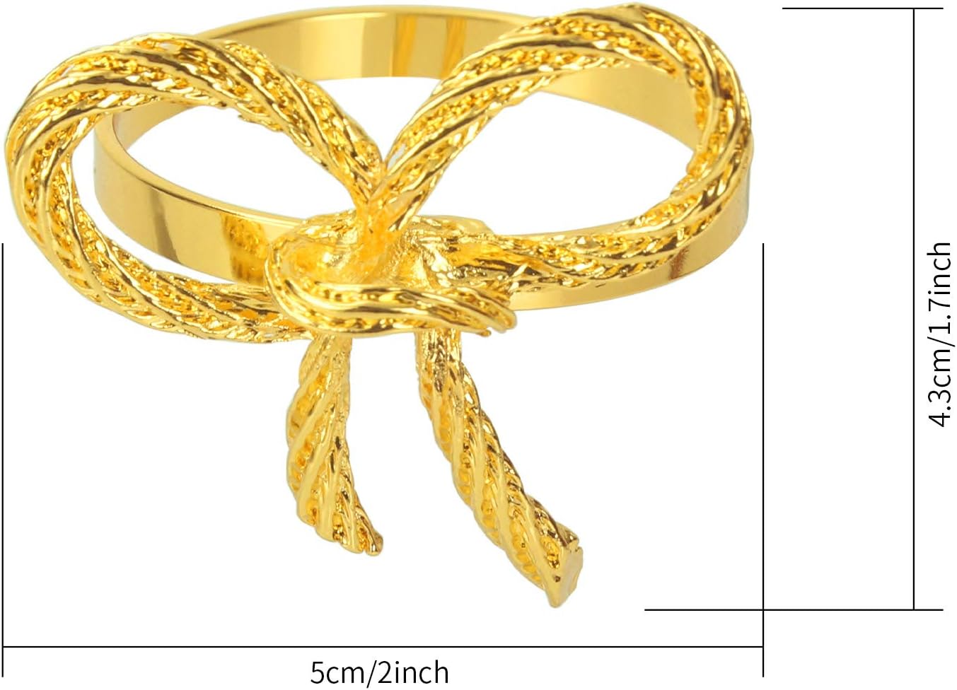 Pack of 12 Napkin Rings Alloy Hollow Out Flower Napkin Holder Dinning Table Napkin Ring for Dinner Parties Wedding Banquet Table Setting Family Gatherings Table Decor(Gold,12)