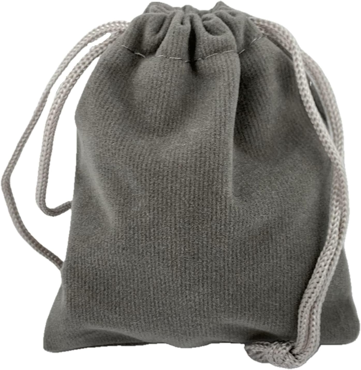 Palmhomee Pack of 48 3x4 Inch Velvet Drawstring Bags Gift Bag Velvet Pouch For Jewelry Wedding and Party Favor (Gray)