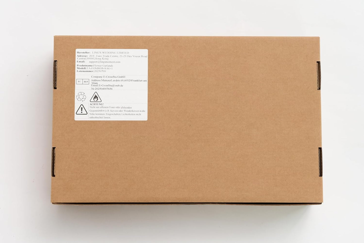 Ling's moment 5FT Dusty Blue Artificial Flower Garland Rose Leaves Floral Garland Arch Flowers Vine Table Garland for Wedding Party Backdrop Decor Home Mantel Table Centerpieces Decoration