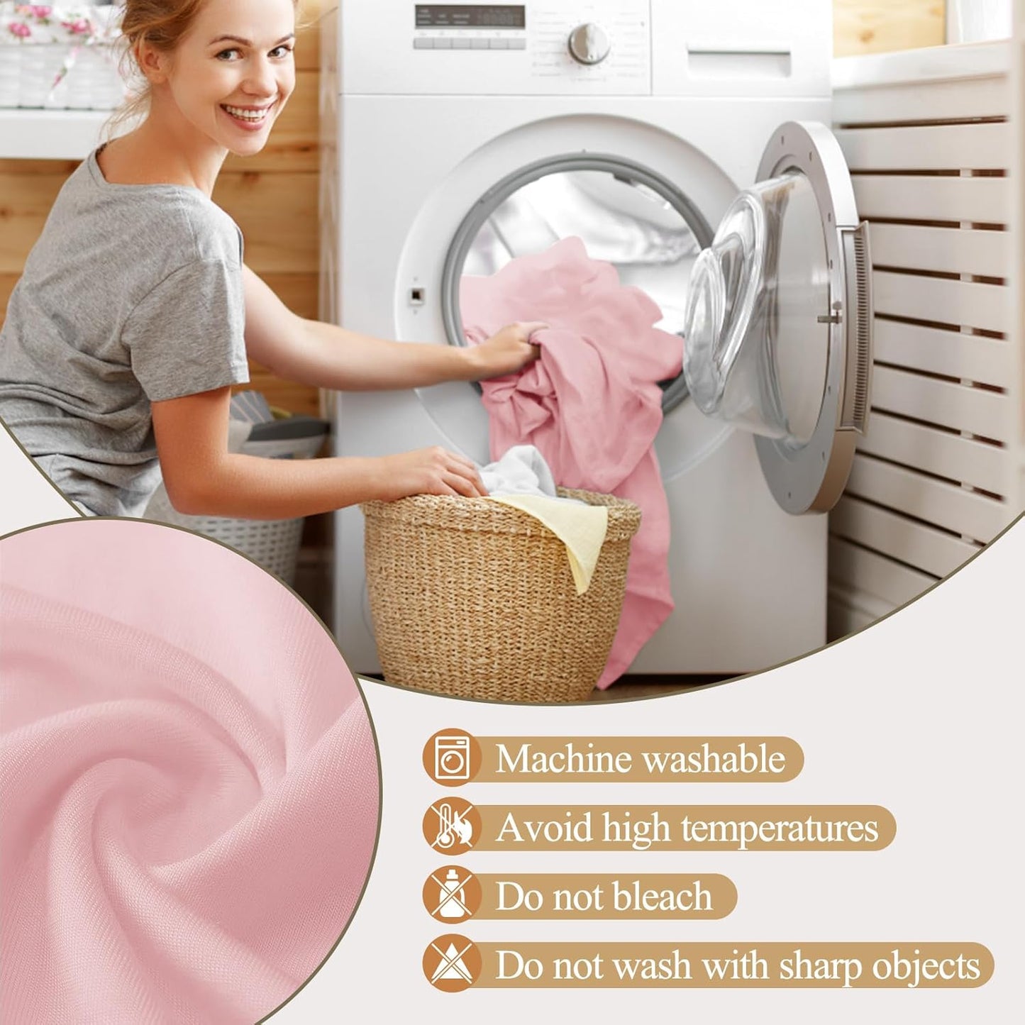 Ledido Wedding Arch Backdrop Cover 7.2FT Arch Covers Fitted Stretchy Spandex Round Top Stand Backdrop Cover for Wedding Banquet Ceremony Birthday Party Baby Shower Event Decoration,Pink