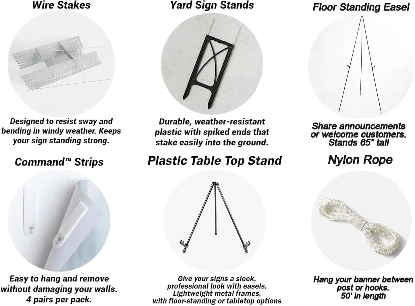 Welcome Wedding Signs, Minimalist Floral Spring Wedding Sign Decorations Signage 12" X 18" (Small), 27" (Medium), 36" (Large), Plastic, Modern, Pole Mount, Weather