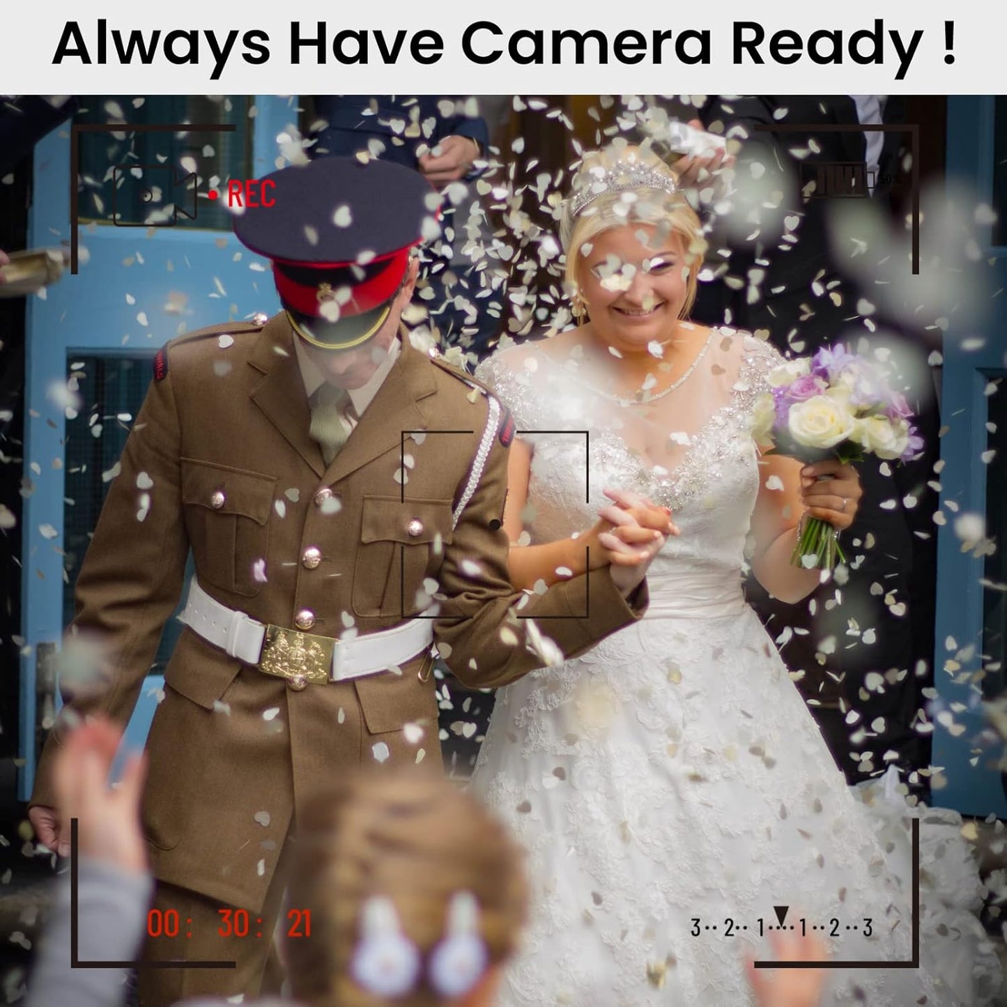 12 Inch Confetti Cannons (6 Pack) ā Silver Mylar Confetti Poppers - Air Powered Party Poppers Confetti Shooters for Birthday, Wedding, Graduation, Christmas, New Year Celebrations