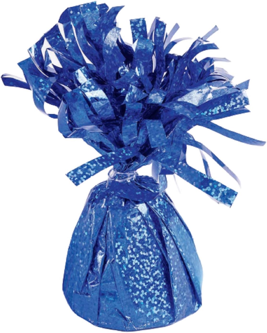 PMU 3 Pcs Kisses Balloon Weights - Decorative Balloon Weight for Christmas, Thanksgiving, Birthday, Party Favors, Wedding - 6oz. Royal Blue, Pkg/3