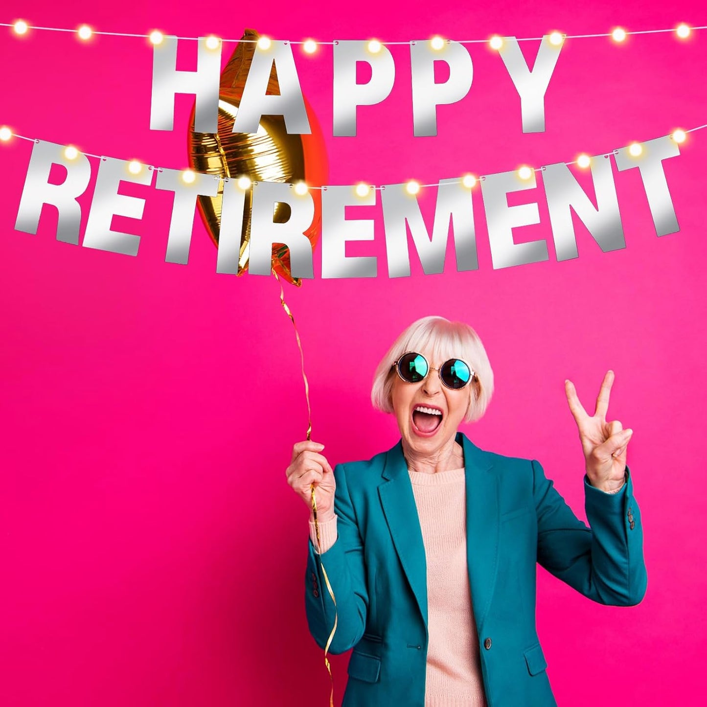 TaoBary 112 Pcs DIY Letter Custom Banner Glitter Customizable Banner Kit Including 107 Letters and Numbers 3 Rope for Valentine Birthday Party(Glossy Silver)