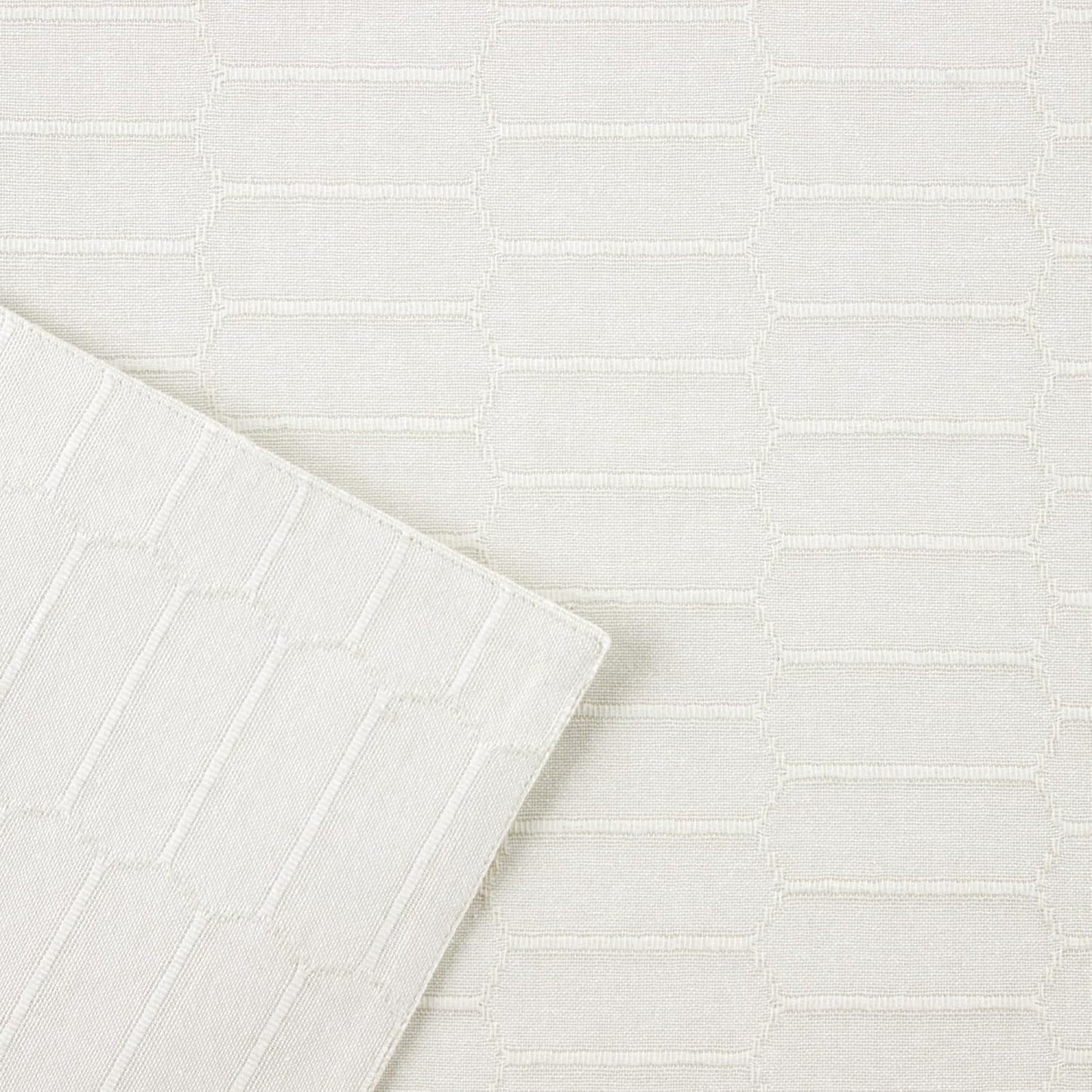 Martha Stewart Honeycomb Modern Farmhouse Reversible Table Runner, Natural, 15"x72"