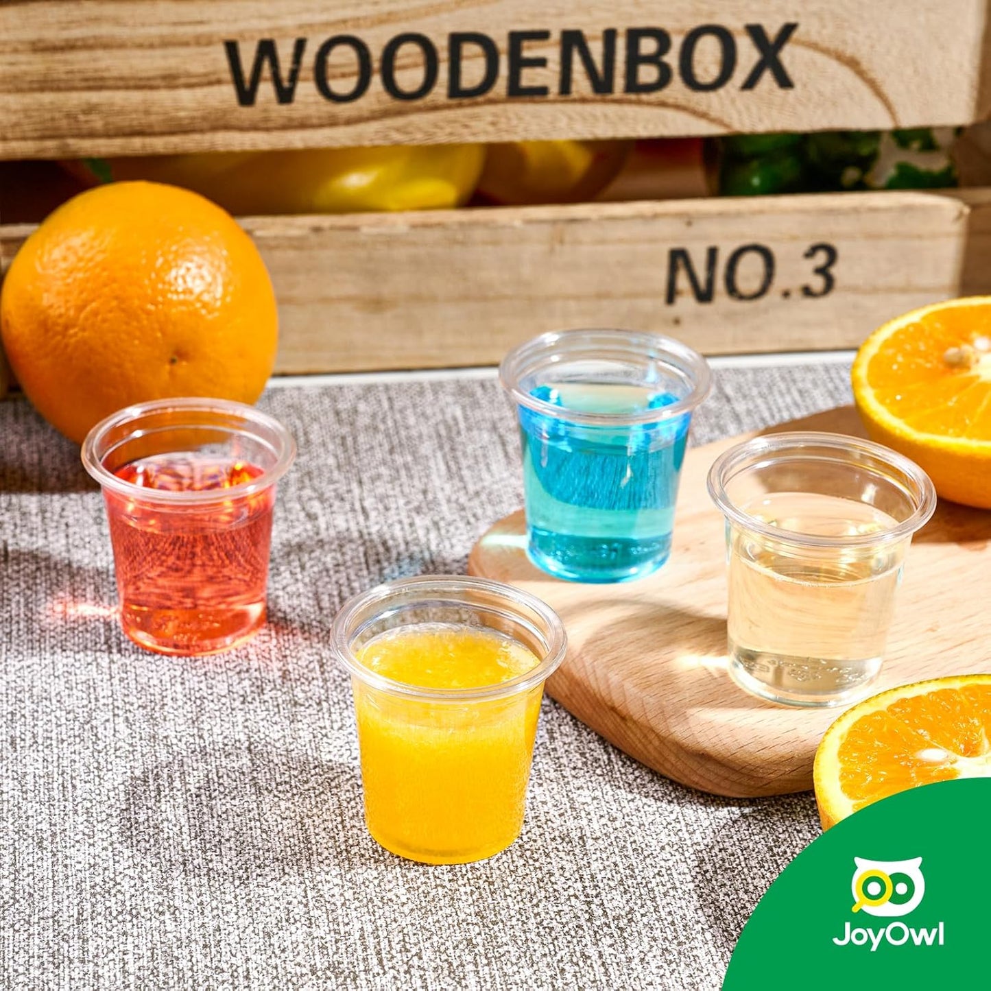 1200 pack 1 OZ Plastic Shot Glasses, Mini Disposable Shot Cups for Party, Events, Whiskey and Wine Tasting