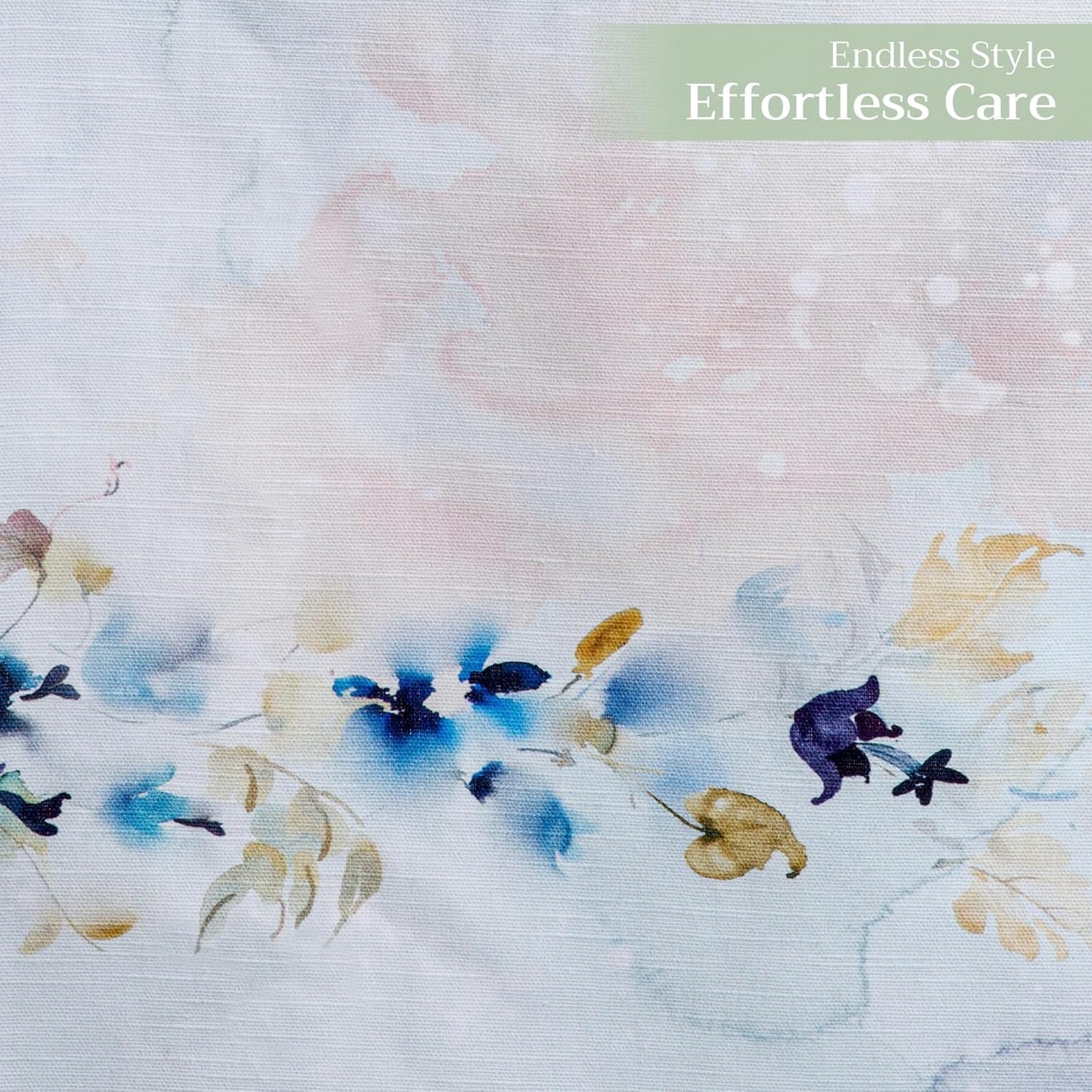 Maison d' Hermine Table Runner 100% Cotton Single Layer Table Runners 108 inches Long Decorative for Home Kitchen Dining Party Wedding Bridal Shower Spring Summer (Lazy Summer Days, 14.50" x 108")