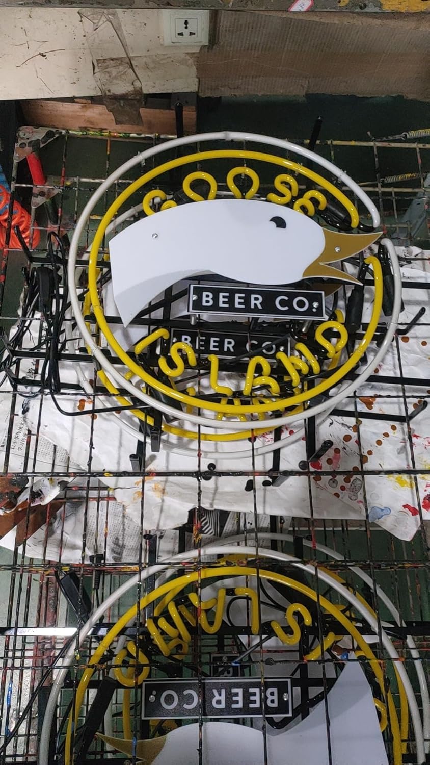 Neon Signs for Wall Decor 20x24inch Margaritavilles Paradise Parrot Palm Tree Sign Beer Bar Pub Man Cave Business Glass Lamp Light Neon Tubing