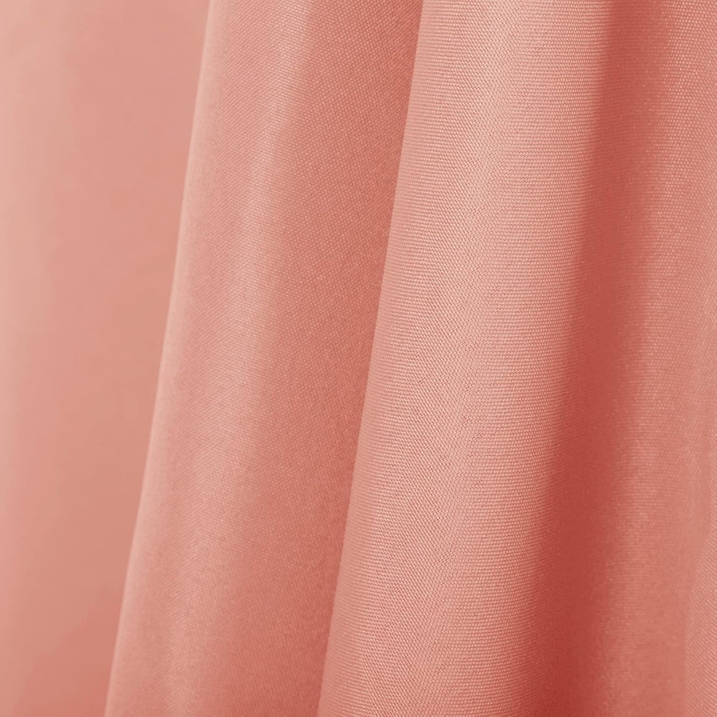 Ascoza 2pack 60x102 Inch Dusty Pink Rectangular Tablecloth 6 Feet Table Cloth in Polyester Fabric for Wedding/Banquet/Restaurant/Parties