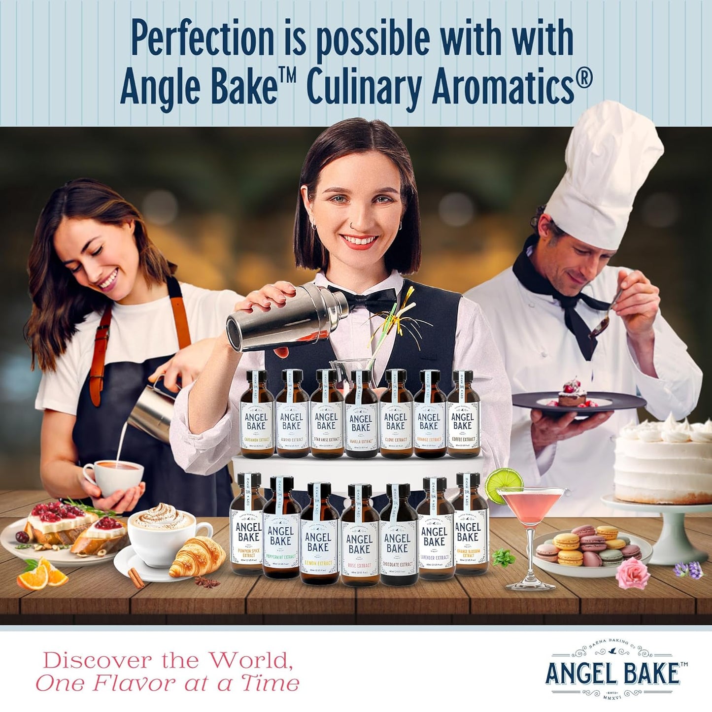 Pure Coffee Extract for Baking and Mixology - Premium Natural Flavoring for Cooking, Recipes, Desserts, & Beverages - Kosher, Keto Friendly, Vegan & Gluten-Free (2 Oz Extract with Latex-Free Dropper)