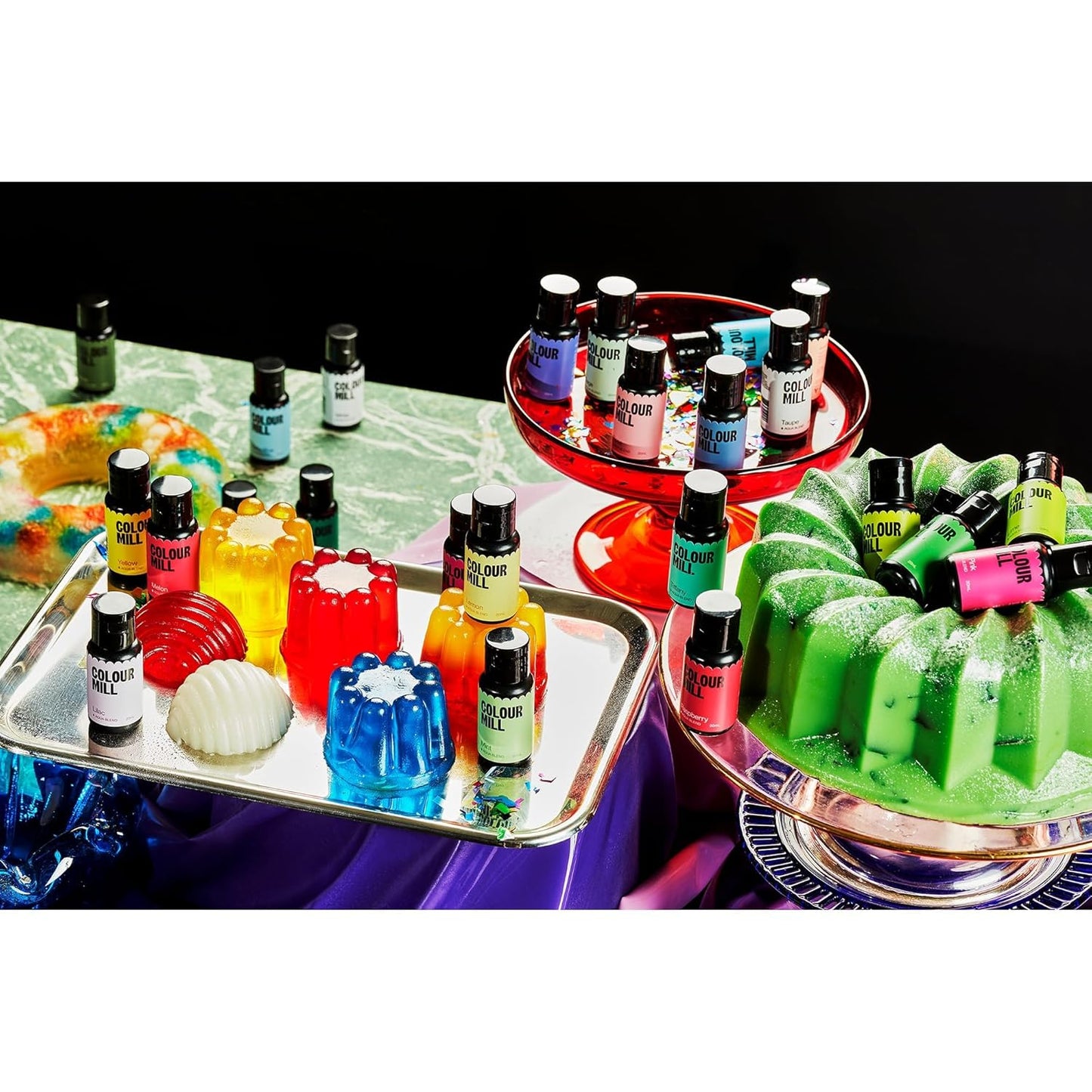 Colour Mill Aqua Blend Water-Based Food Coloring, 20 Milliliters Raspberry