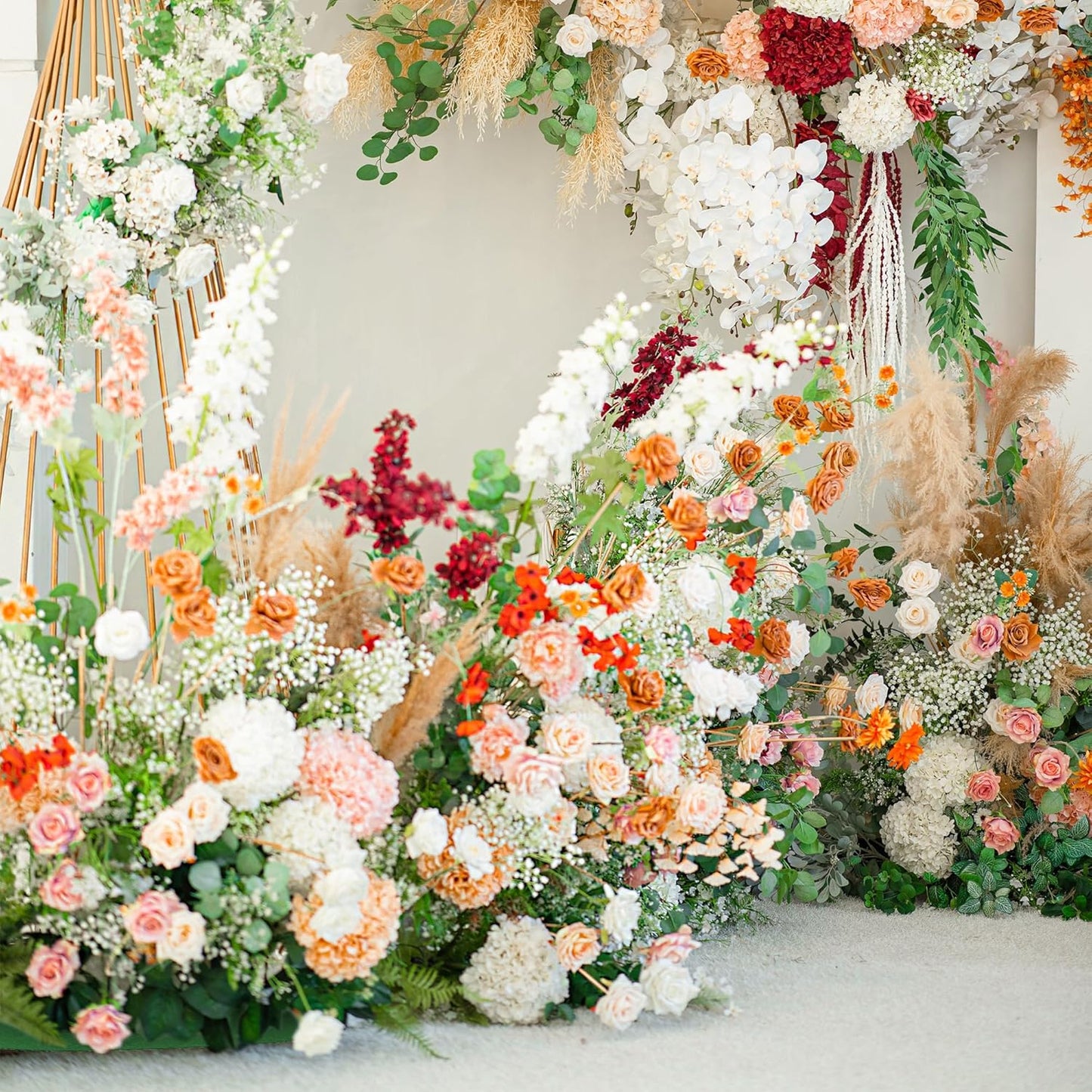 Max Shape 6 Pcs Floral Foam Round Blocks, Large Wet and Dry Green Foam for Artificial and Fresh Flower Arrangement,Flower Foam Blocks for Wedding Party Decorations (6.49 Inch)