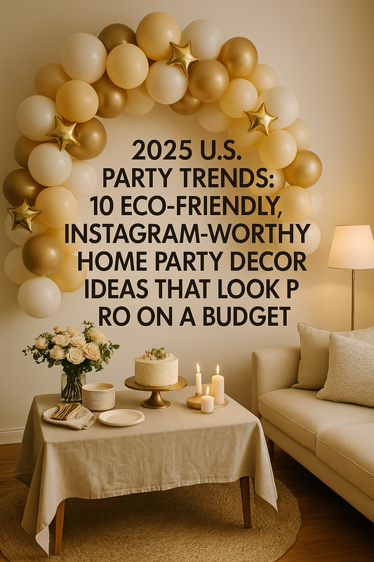 “2025 U.S. Party Trends: 10 Eco-Friendly, Instagram-Worthy Home Party Decor Ideas That Look Pro on a Budget”