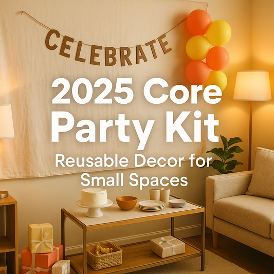 2025 Core Party Kit: Reusable Decor That Makes Small U.S. Apartments Party-Ready in 15 Minutes