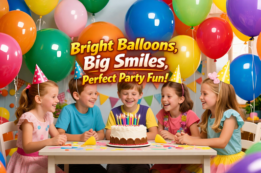 Black Balloon Moments: How 18-Inch Giant Balloons Create a Chic, Photo-Ready Party (Even in January)