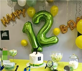 Light Green Number 1 Balloon 40 inch, Number 1 Birthday Balloons for Boy Girl, Light Green Foil One Balloon for 1st 10 11 12 16 18 Birthday Party, Anniversary Celebration Number Balloons Decorations