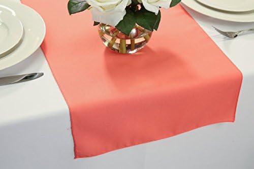 Wedding Table Runners 14 x 72 inch (Coral)