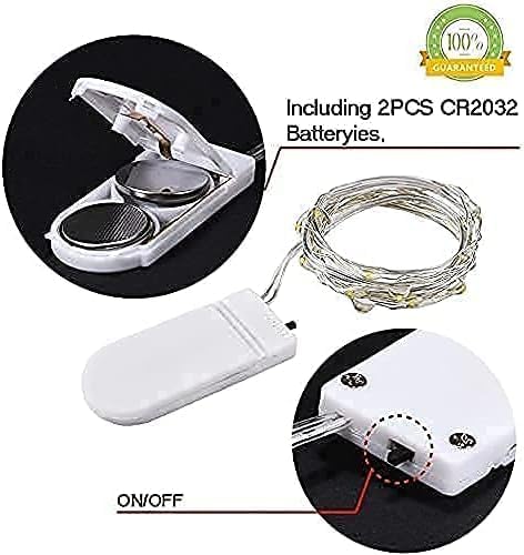 Warm White Led Balloons 6set Light up Balloons Clear Bobo Balloons with String Lights for Party, Birthday, Anniversary, Wedding, Christmas(Warm White)