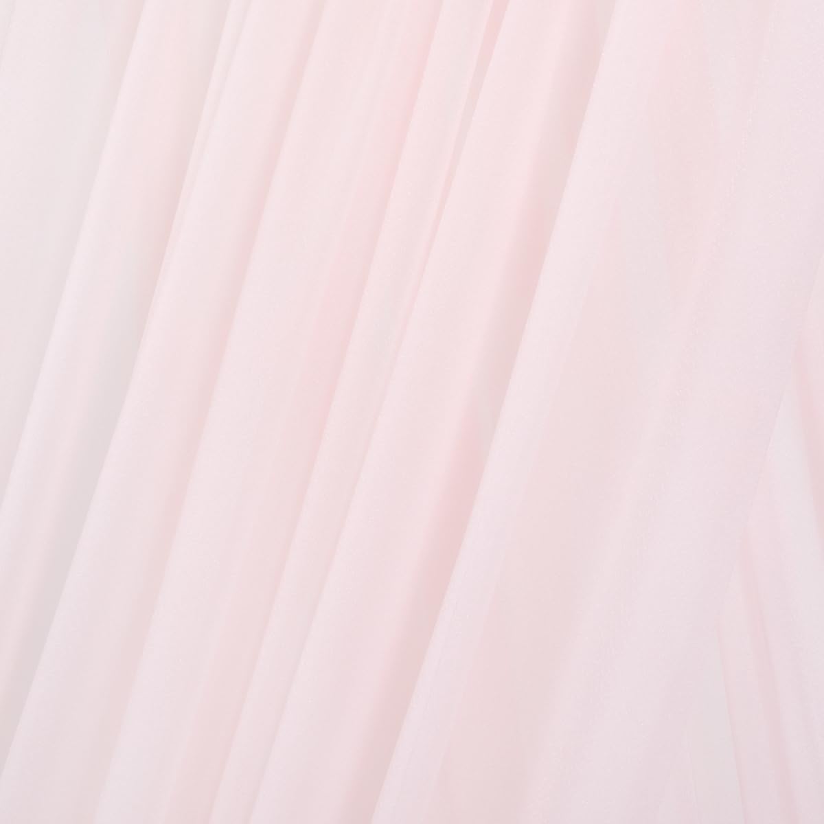 MLMC Blush Pink Wedding Arch Draping Fabric 2 Panels 29" x 20 FT Extra Long Gauze Drapes Sheer Backdrop Curtains 6.6 Yards Outdoor Drapery Panels for Wedding Baby Shower Party Ceiling Decoration
