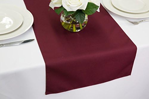 Wedding Table Runners 14 x 72 inch (Burgundy)