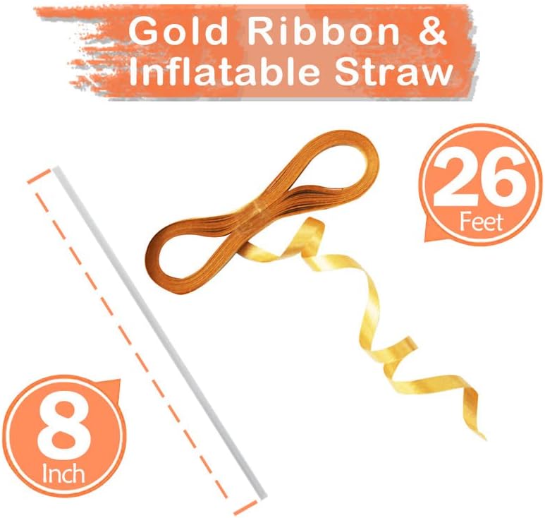 GOER 2 Pcs 42 Inch Rose Gold Foil Balloons Number 5,Huge Number Balloons for 5th 55th Birthday Party Supplies Anniversary Decorations