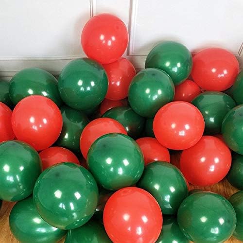 50pcs 12" Party Decoration Matte Latex Balloonfor Birthday Wedding Engagement Anniversary Christmas Festival-Blackish Green