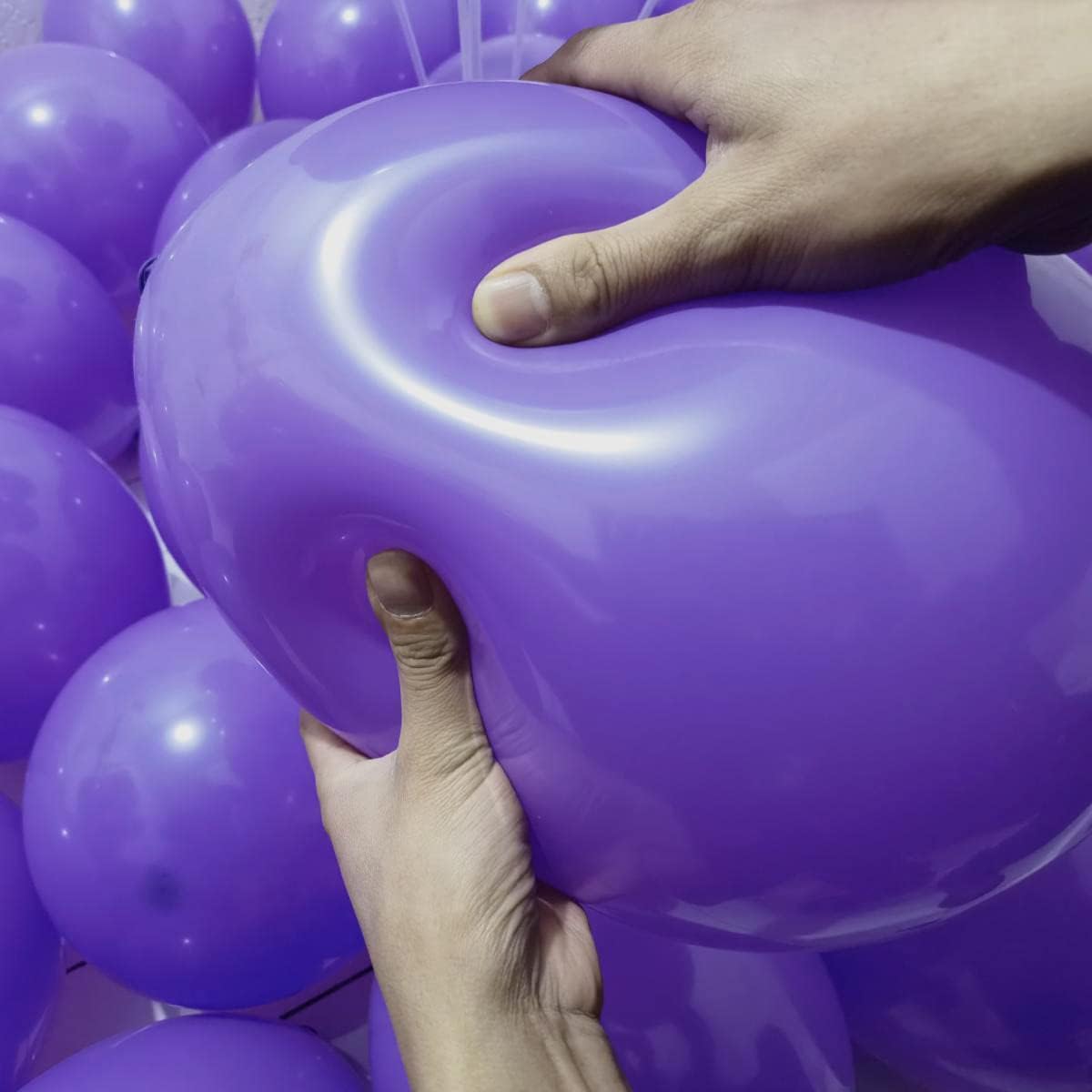 300 Pack Purple Balloons 12 inch Purple Latex Party Balloon Bulk for Various Party Events Decorations