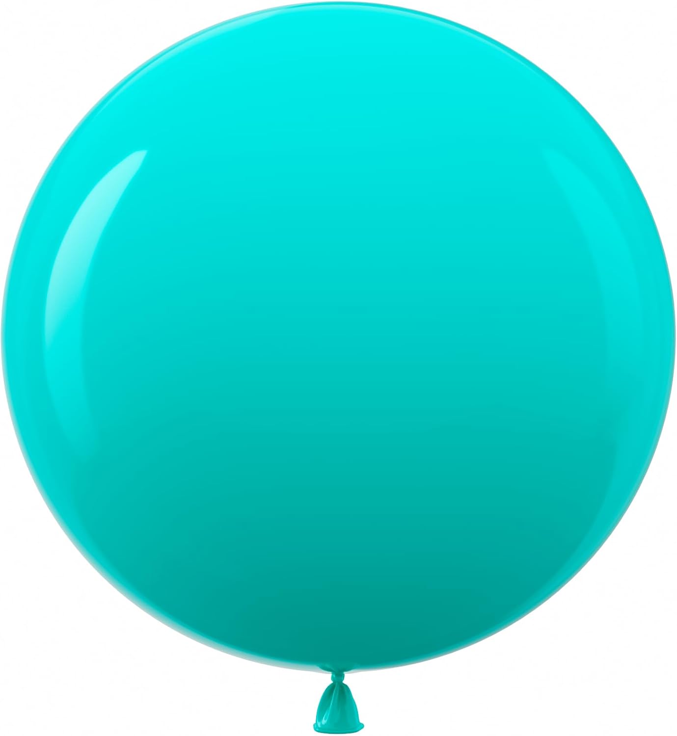 Bezente Teal Giant Balloons 36 Inch - 8 Pack Jumbo Teal Balloons Large Round Turquoise Latex Balloons for Wedding Bridal Shower Birthday Party Backdrop Decorations