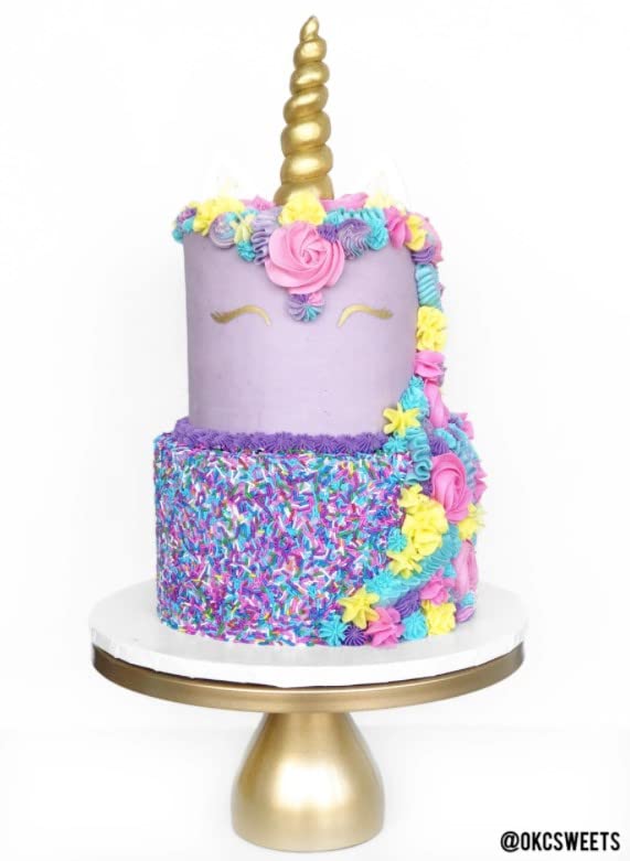 Fancy Sprinkles Deluxe Rainbow Crunchy Jimmies, Real Sugar, For Ice Cream, Cookies, Cakes, Cupcakes, Dessert Decorating, Bold, Mulit-Colored, Rainbow Sprinkles (0.5c)