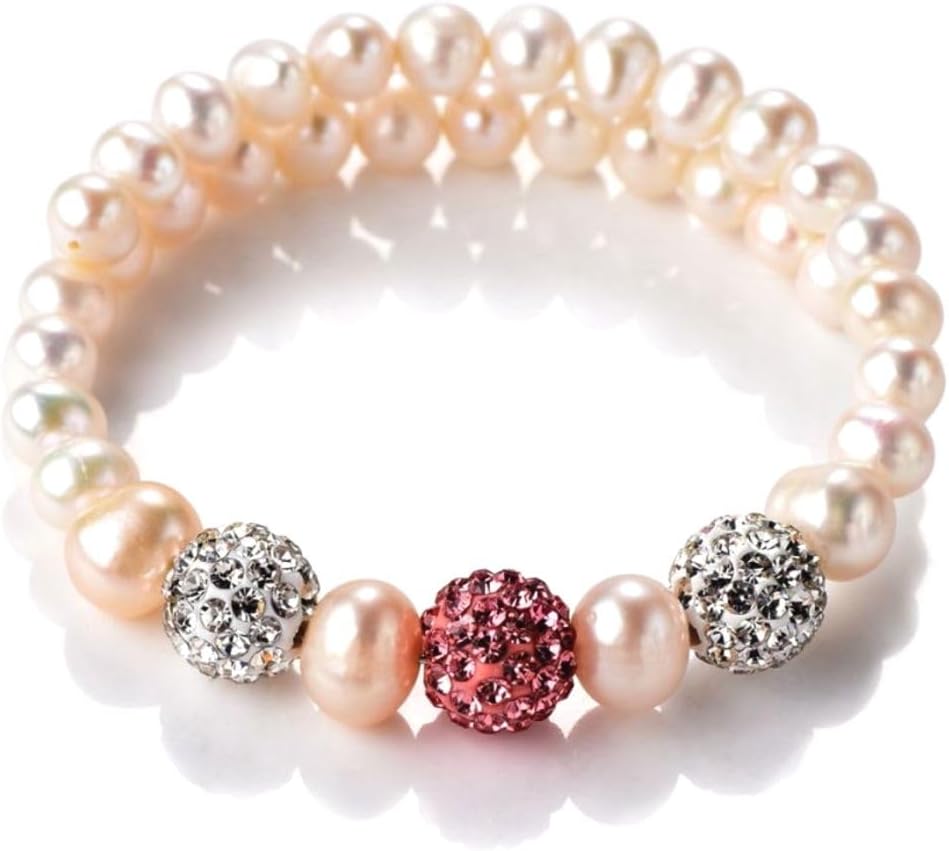 25pcs Adabele Grade A Suncatcher Crystal Rhinestone Pave Loose Beads 6mm Clear AB Polymer Clay Disco Ball Spacers Compatible with Shamballa All Craft Jewelry Making DB6-2