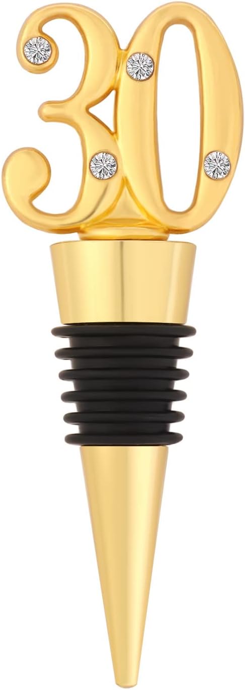 12 Pack 30 Birthday For Guests Wine Cork Beer Wine Cork champagne Bottle With Gift Box For Wedding Gift Party Favor Decoration