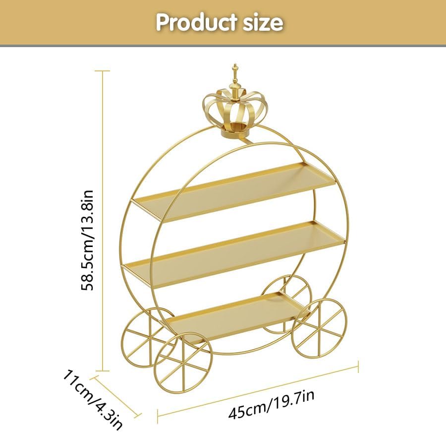 INNOVATIVE LIFE 3 Tier Cupcake Stand Cupcake Holder Candy Cookies Tiered Serving Tray Dessert Stand for Afternoon Tea Party Table Decoration