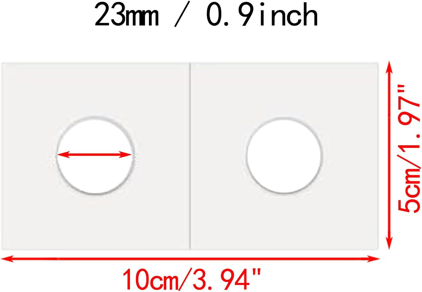 200 PCS Premium Cardboard Coin Flips 2 x 2 inch Coin Collection Supplies for Nickel, Mylar Coin Flips Coin Holders for Collectors (Nickel Coin Flips)