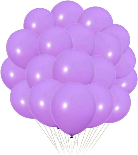 300 Pack Purple Balloons 12 inch Purple Latex Party Balloon Bulk for Various Party Events Decorations