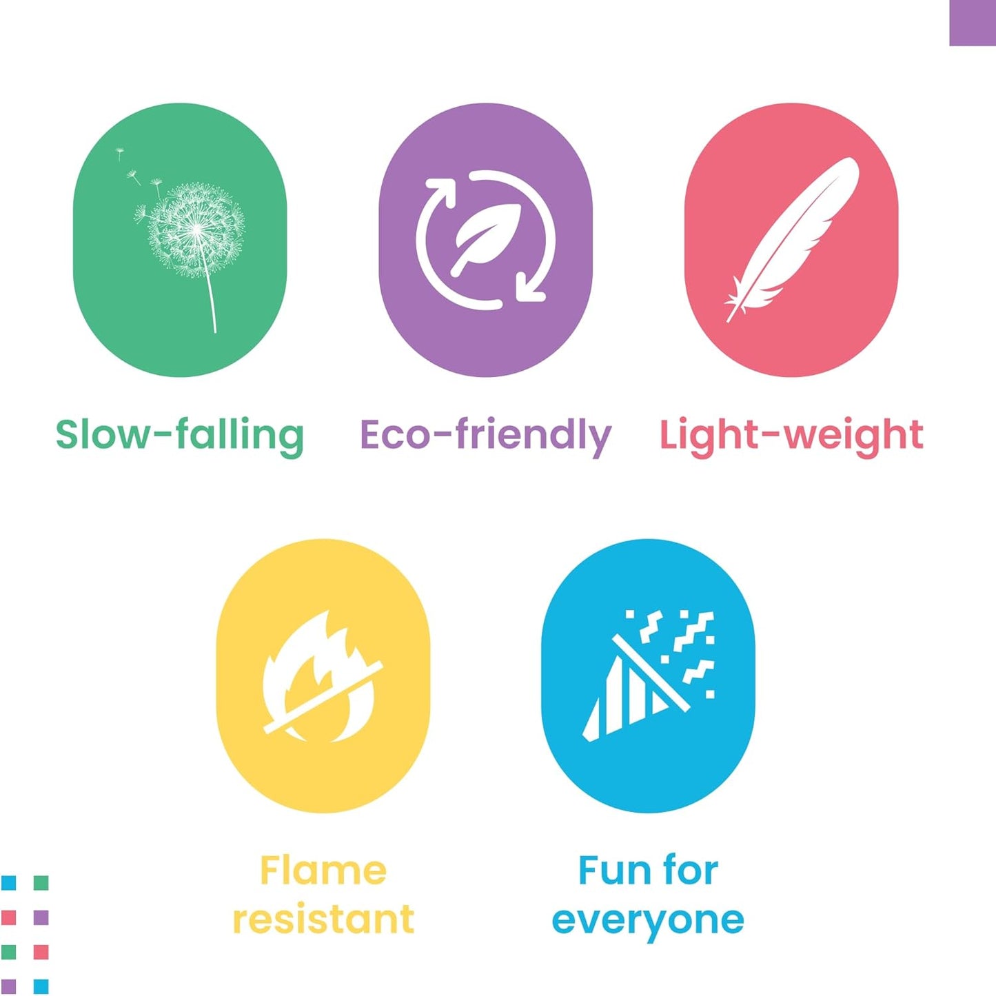 Brown Biodegradable Confetti - Rectangular Flame-Resistant Tissue Paper Confetti for Cannon and Launcher use – Best for Gender Reveal, Parties, and Concerts - 20 lb, 320 oz