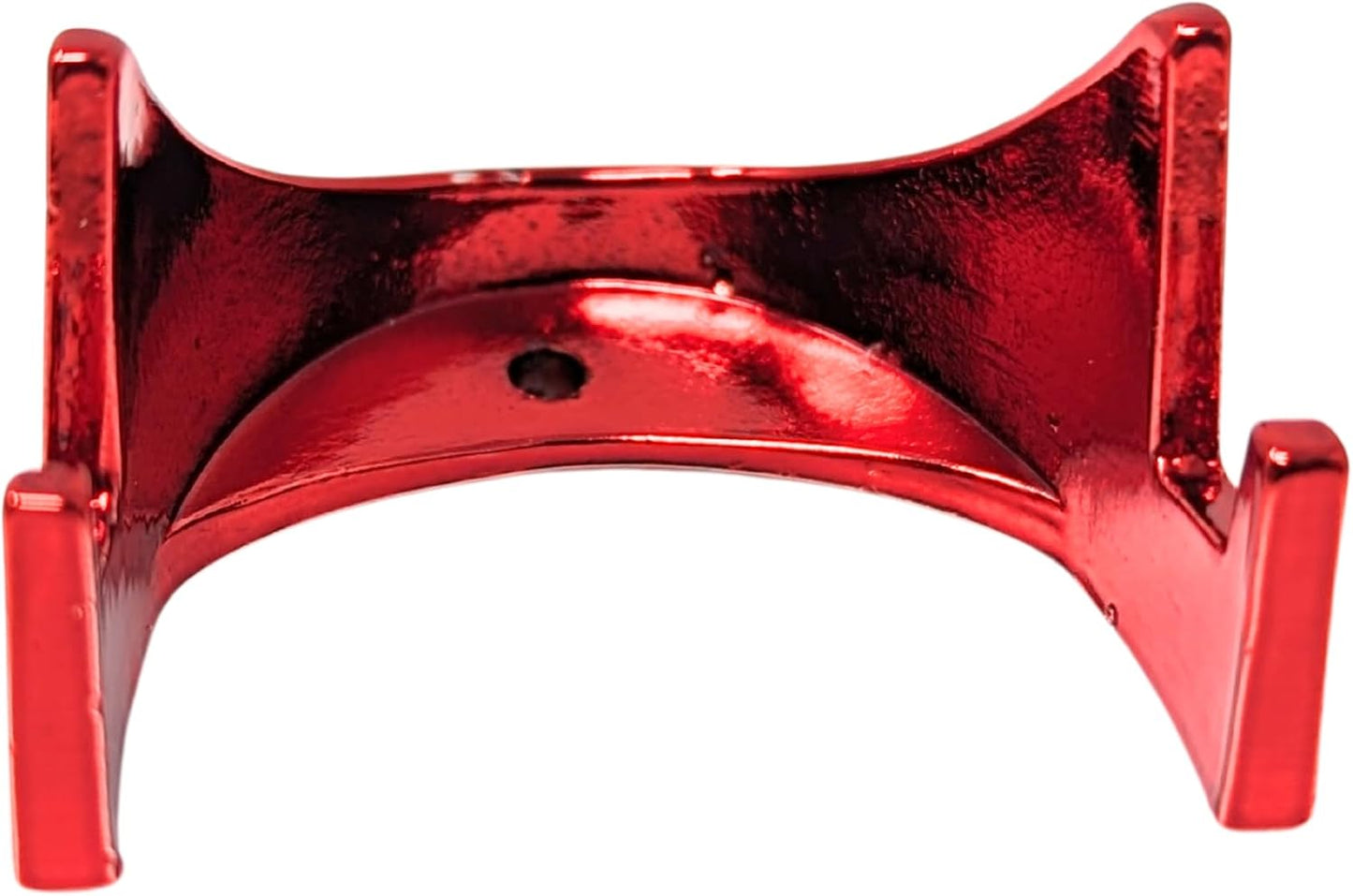 Generic Military Challenge Coin Display Stand - Solid Metal with Anodized Finish - US Vet. Business (Crimson), Gold, Silver, Black