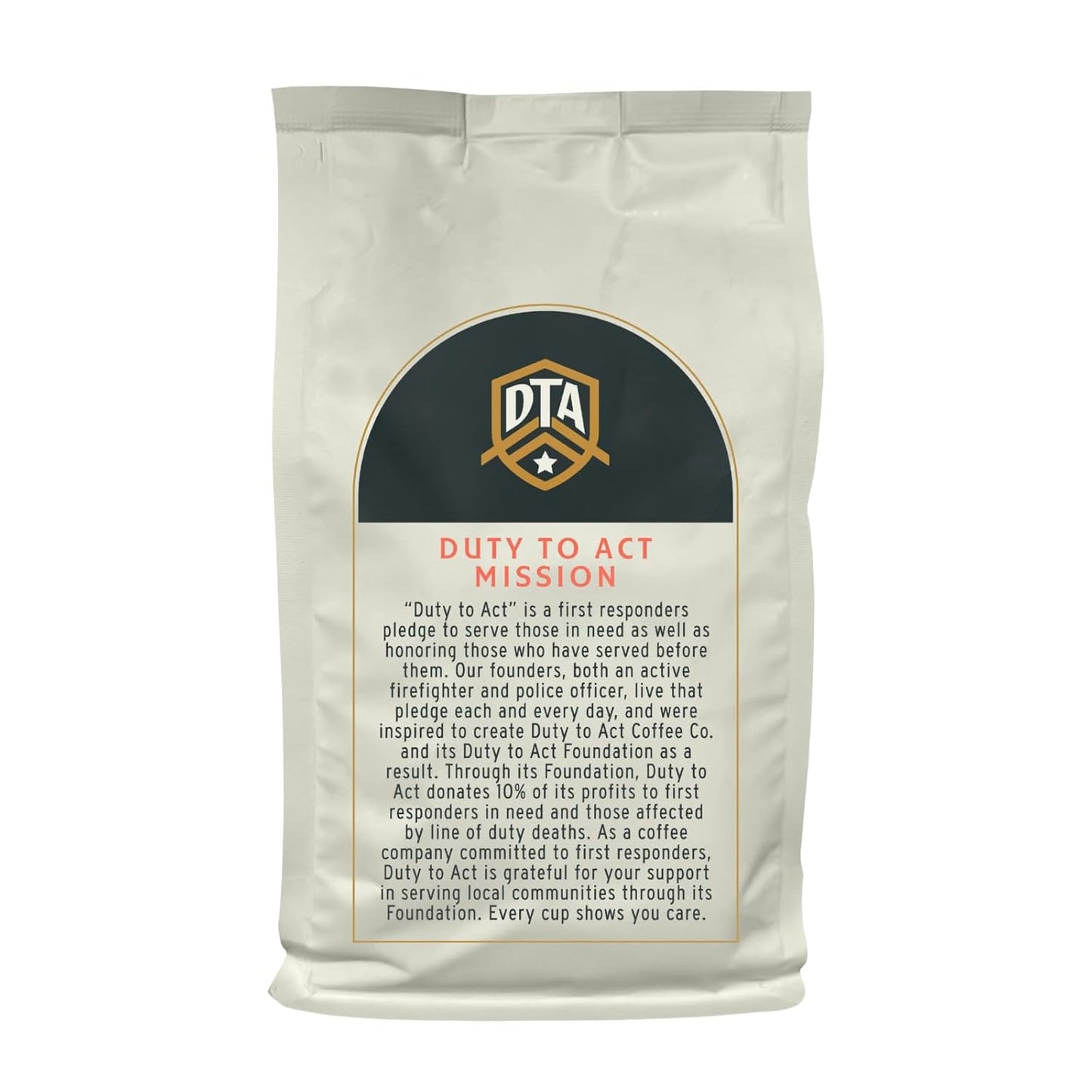 Duty to Act Medium Roast Whole Bean Coffee, 2 lbs (Pack of 3)