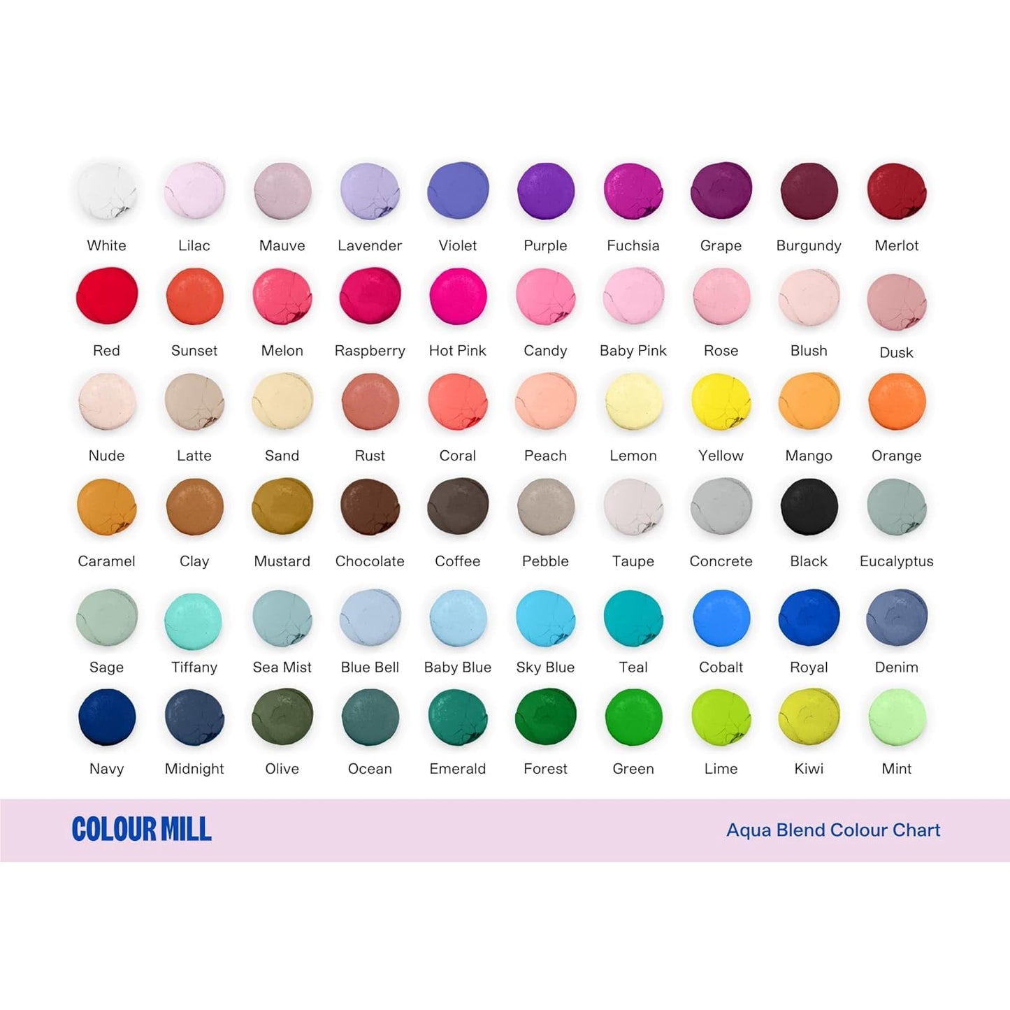 Colour Mill Aqua Blend Water-Based Food Coloring, 20 Milliliters Rose