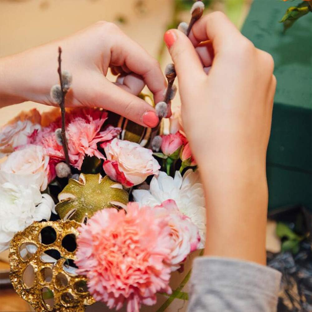 CCINEE Floral Foam Bricks,Florist Foam Green Blocks Supplies for Flower Arrangement DIY Craft,Pack of 5