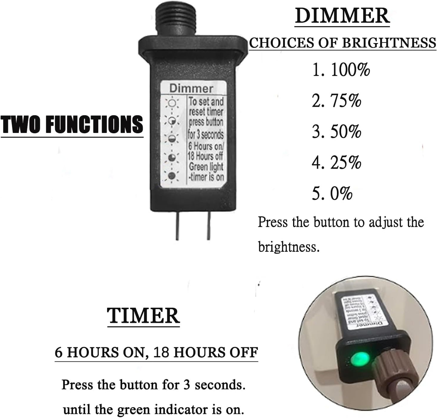 Hairui Lighted Brown Twig Branches Plug in with Dimmer and Timer 32IN 200 LED Fairy Lights, Lighted Willow Branches for Indoor Outdoor Home Room Christmas Decoration (Vase Excluded)